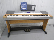 Load image into Gallery viewer, Yamaha DGX-630 88 Key Weighted Keys Portable Grand, stand 3 pedals stock # 22206