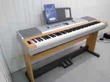 Load image into Gallery viewer, Yamaha DGX-630 88 Key Weighted Keys Portable Grand, stand 3 pedals stock # 22206