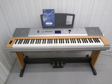 Load image into Gallery viewer, Yamaha DGX-630 88 Key Weighted Keys Portable Grand, stand 3 pedals stock # 22206