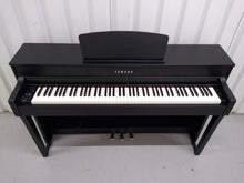 Load image into Gallery viewer, Yamaha Clavinova CLP-635 CLP-635B Digital Piano in satin black stock # 22228
