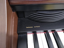 Load image into Gallery viewer, TECHNICS SX-PX665 DIGITAL PIANO IN MAHOGANY + matching stool stock number 22229