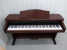 Load image into Gallery viewer, TECHNICS SX-PX665 DIGITAL PIANO IN MAHOGANY + matching stool stock number 22229
