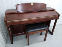 Load image into Gallery viewer, Yamaha Clavinova CLP-150 Digital Piano with stool in mahogany stock nr 22241