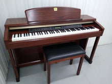 Load image into Gallery viewer, Yamaha Clavinova CLP-150 Digital Piano with stool in mahogany stock nr 22241