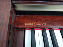 Load image into Gallery viewer, Yamaha Clavinova CLP-150 Digital Piano with stool in mahogany stock nr 22241