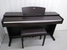 Load image into Gallery viewer, Yamaha Arius YDP-135 digital piano in rosewood stock # 22234