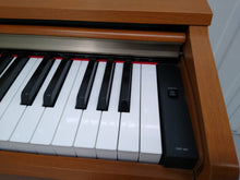 Load image into Gallery viewer, Yamaha Arius YDP-160 Digital Piano in light oak clavinova keyboard stock # 22243