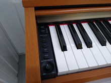 Load image into Gallery viewer, Yamaha Arius YDP-160 Digital Piano in light oak clavinova keyboard stock # 22243