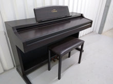 Load image into Gallery viewer, Yamaha Clavinova CLP-840 Digital Piano and stool in rosewood stock # 22245