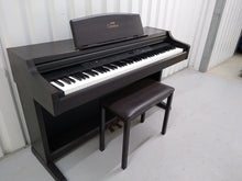 Load image into Gallery viewer, Yamaha Clavinova CLP-840 Digital Piano and stool in rosewood stock # 22245