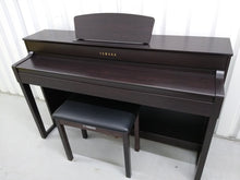 Load image into Gallery viewer, Yamaha Clavinova CLP-535 in dark rosewood + matching stool stock # 22264