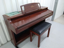 Load image into Gallery viewer, Yamaha Clavinova CLP-860 Digital Piano and stool in mahogany stock # 22250
