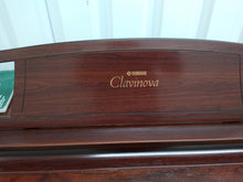 Load image into Gallery viewer, Yamaha Clavinova CLP-860 Digital Piano and stool in mahogany stock # 22250
