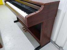 Load image into Gallery viewer, Yamaha Clavinova CLP-860 Digital Piano and stool in mahogany stock # 22250