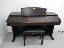 Load image into Gallery viewer, Yamaha Clavinova CLP-130 Digital Piano and stool in rosewood stock number 22268