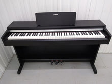 Load image into Gallery viewer, Yamaha Arius YDP-142 Digital Piano in satin black. Stock number 22261