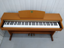 Load image into Gallery viewer, Yamaha Clavinova CLP-220 Digital Piano in light oak, DELIVERY, stock no 22259