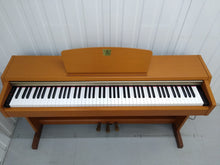 Load image into Gallery viewer, Yamaha Clavinova CLP-220 Digital Piano in light oak, DELIVERY, stock no 22259