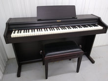 Load image into Gallery viewer, Roland RP301 Digital Piano in rosewood Full Size 88 weighted keys, 3 pedals stock # 22247