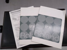 Load image into Gallery viewer, Roland RP301 Digital Piano in rosewood Full Size 88 weighted keys, 3 pedals stock # 22247