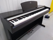 Load image into Gallery viewer, Yamaha Arius YDP-135 digital piano in rosewood stock # 22258