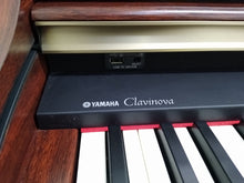 Load image into Gallery viewer, Yamaha Clavinova CLP-340 Digital Piano mahogany with stool stock # 22270