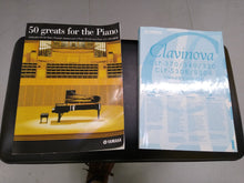 Load image into Gallery viewer, Yamaha Clavinova CLP-340 Digital Piano mahogany with stool stock # 22270