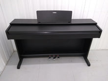 Load image into Gallery viewer, Yamaha Arius YDP-143 Digital Piano satin black weighted keys stock number 22260