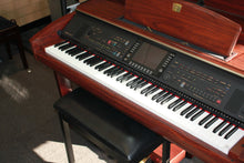 Load image into Gallery viewer, YAMAHA CLAVINOVA CVP-307 DIGITAL PIANO ARRANGER IN MAHOGANY STOCK #23050