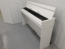 Load image into Gallery viewer, Yamaha Arius YDP-S51 white Digital Piano Slimline space saver stock number 22280