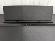 Load image into Gallery viewer, Roland RP301 Digital Piano and stool in black, full size, 3 pedals stock # 22286