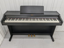 Load image into Gallery viewer, Roland RP301 Digital Piano and stool in black, full size, 3 pedals stock # 22286