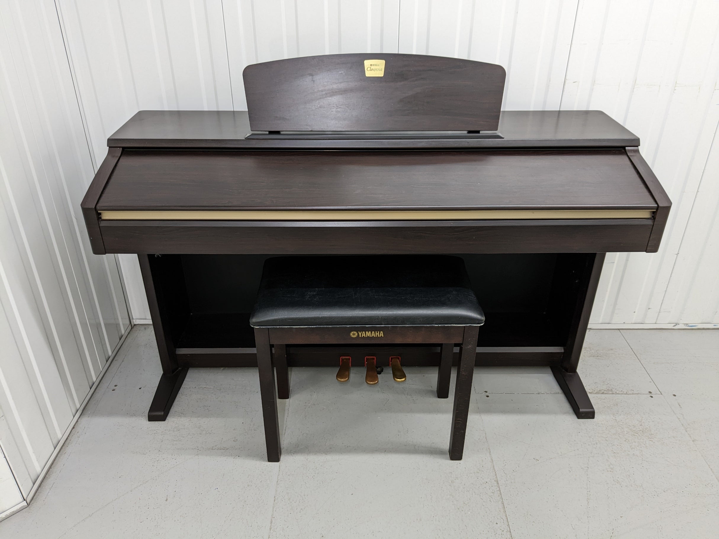 Yamaha Clavinova CLP-120 Digital Piano and stool in rosewood stock