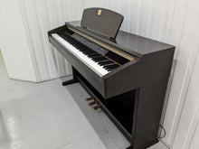 Load image into Gallery viewer, Yamaha Clavinova CLP-120 Digital Piano and stool in rosewood stock # 22282