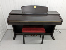 Load image into Gallery viewer, Yamaha Clavinova CLP-130 Digital Piano and stool in rosewood stock number 22298