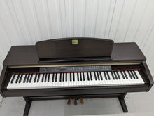 Load image into Gallery viewer, Yamaha Clavinova CLP-130 Digital Piano and stool in rosewood stock number 22298