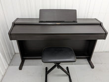 Load image into Gallery viewer, Roland RP301 Digital Piano and stool in rosewood stock # 22300