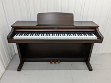 Load image into Gallery viewer, Technics SX-PX224 Digital Piano mahogany full size weighted keys stock # 22287