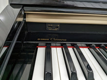 Load image into Gallery viewer, Yamaha Clavinova CLP-240PE Digital Piano polished GLOSSY BLACK stock # 22313