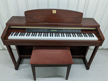 Load image into Gallery viewer, Yamaha Clavinova CLP-150 Digital Piano with stool in mahogany stock nr 22315