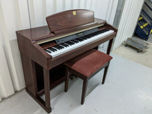 Load image into Gallery viewer, Yamaha Clavinova CLP-150 Digital Piano with stool in mahogany stock nr 22315