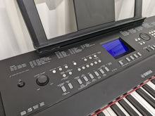 Load image into Gallery viewer, Yamaha DGX-650 rosewood portable grand piano keyboard and stand stock #22324