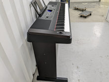 Load image into Gallery viewer, Yamaha DGX-650 rosewood portable grand piano keyboard and stand stock #22324