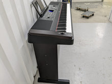 Load image into Gallery viewer, Yamaha DGX-650 rosewood portable grand piano keyboard and stand stock #23058
