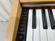 Load image into Gallery viewer, Yamaha Arius YDP-161 Digital Piano in light oak clavinova keyboard stock # 22330