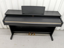 Load image into Gallery viewer, Yamaha Arius YDP-162 Digital Piano satin black, clavinova keyboard stock # 22311
