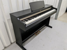 Load image into Gallery viewer, Yamaha Arius YDP-162 Digital Piano satin black, clavinova keyboard stock # 22311