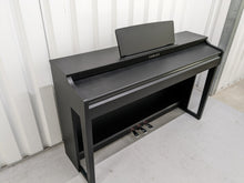 Load image into Gallery viewer, Yamaha clavinova CLP-525 digital piano in satin black colour stock # 22314