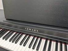 Load image into Gallery viewer, Yamaha clavinova CLP-525 digital piano in satin black colour stock # 22314