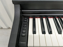 Load image into Gallery viewer, Yamaha clavinova CLP-525 digital piano in satin black colour stock # 22314